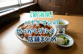 【新潟県】バナナマンのせっかくグルメ！！ 店舗まとめ