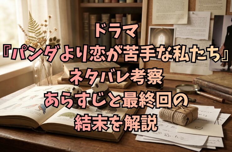 ドラマ『パンダより恋が苦手な私たち』ネタバレ考察｜あらすじと最終回の結末を解説