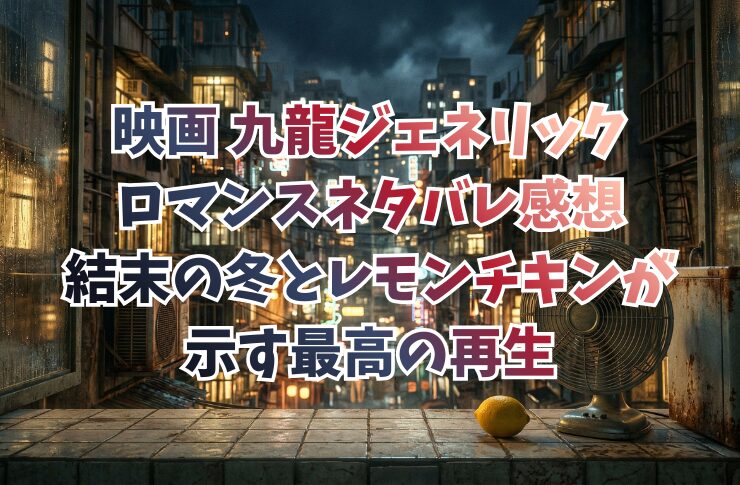 映画『九龍ジェネリックロマンス』ネタバレ感想|結末の冬とレモンチキンが示す最高の再生