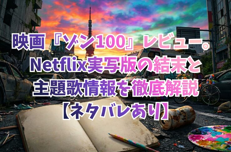 映画『ゾン100』レビュー。Netflix実写版の結末と主題歌情報を徹底解説【ネタバレあり】